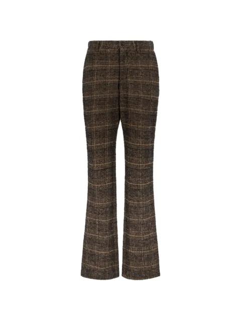 check-pattern tailored trousers by PHILOSOPHY DI LORENZO SERAFINI