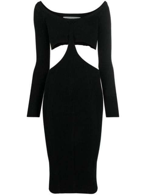 cut-out detail knit dress by PHILOSOPHY DI LORENZO SERAFINI