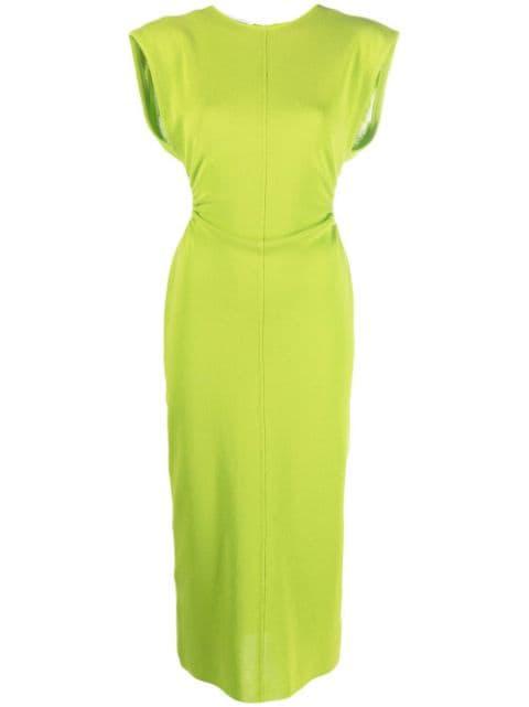 cut-out sleeveless midi dress by PHILOSOPHY DI LORENZO SERAFINI