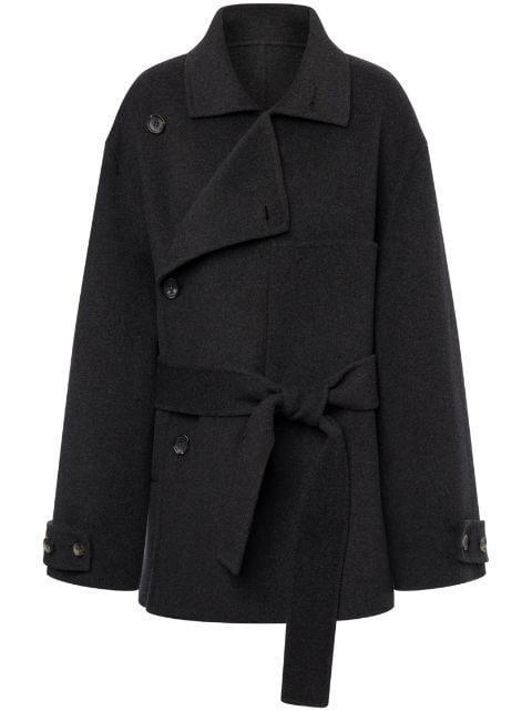 double-breasted wool coat by PHILOSOPHY DI LORENZO SERAFINI