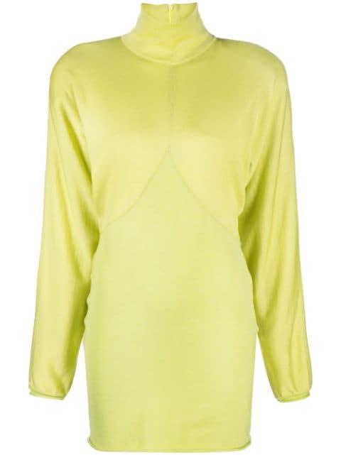 draped-sleeve knitted dress by PHILOSOPHY DI LORENZO SERAFINI