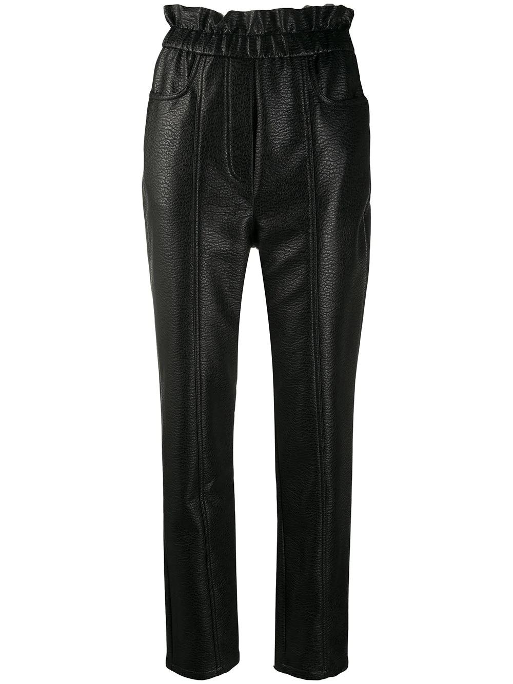 faux-leather slim trousers by PHILOSOPHY DI LORENZO SERAFINI