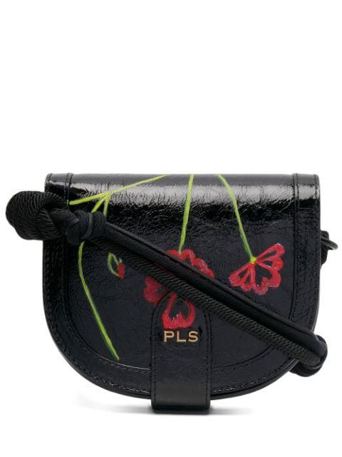 floral-print satchel bag by PHILOSOPHY DI LORENZO SERAFINI