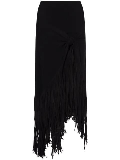 fringed maxi skirt by PHILOSOPHY DI LORENZO SERAFINI