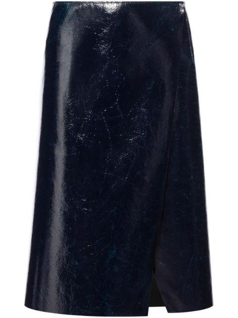 glossy A-line skirt by PHILOSOPHY DI LORENZO SERAFINI