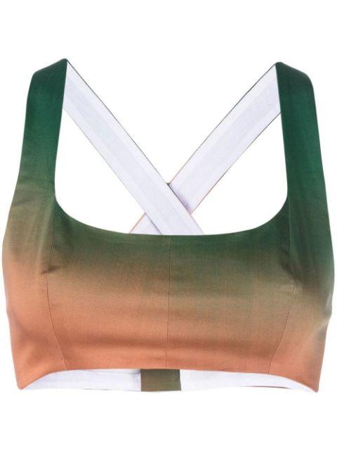 gradient-effect cropped top by PHILOSOPHY DI LORENZO SERAFINI