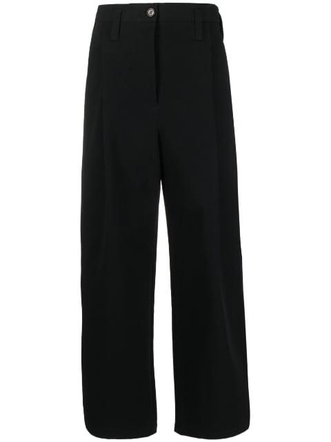 high-waisted tailored trousers by PHILOSOPHY DI LORENZO SERAFINI