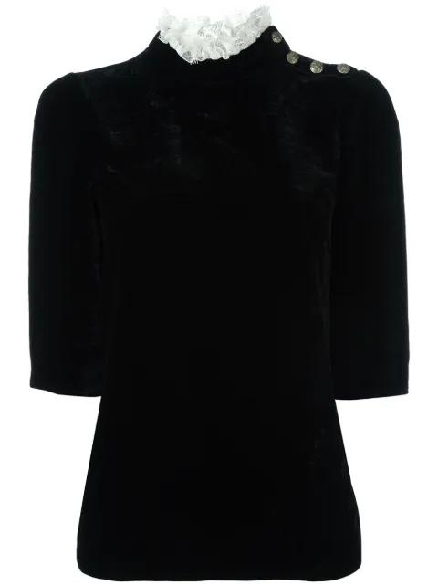 lace collared top by PHILOSOPHY DI LORENZO SERAFINI