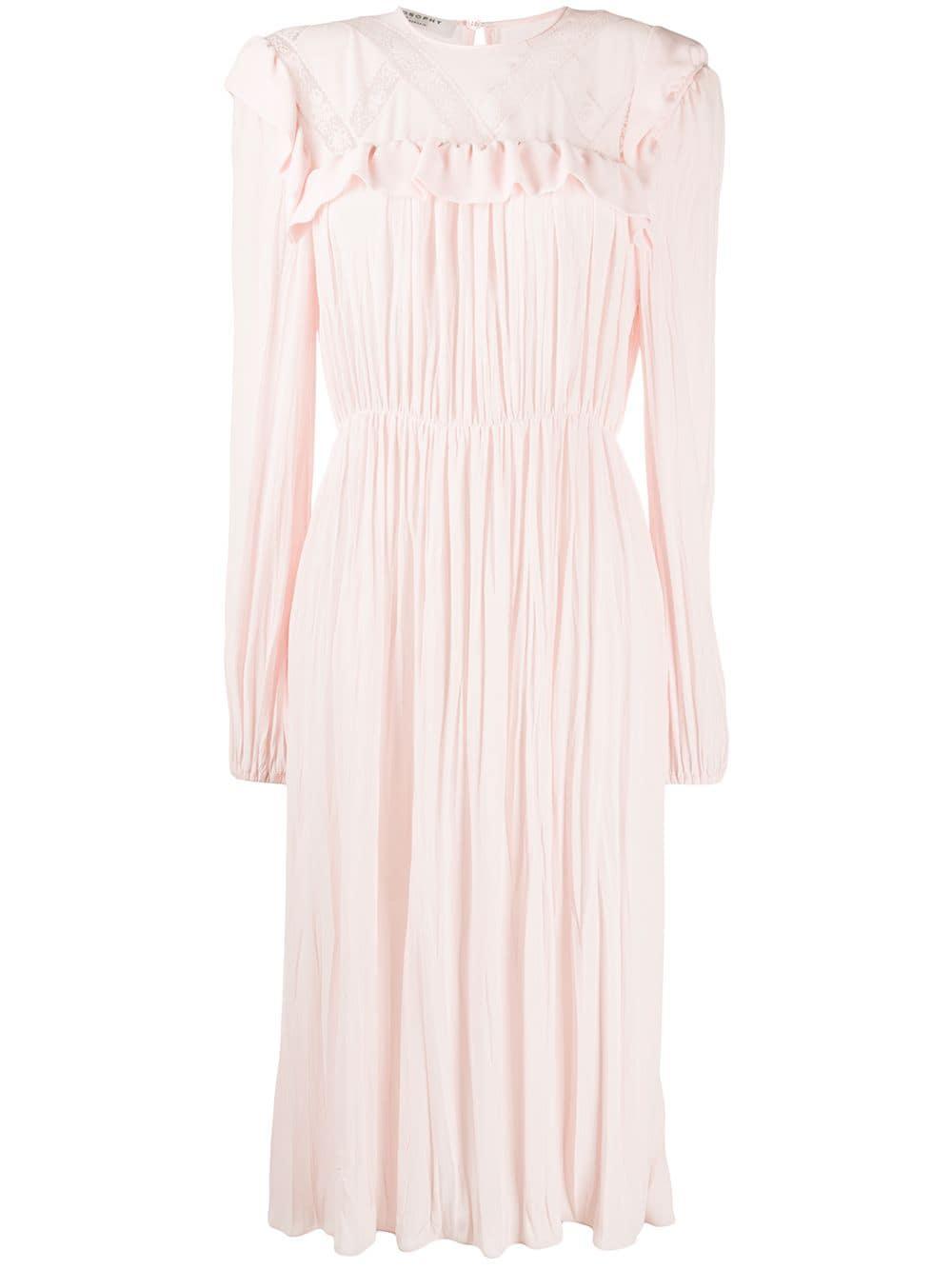 lace detail flared dress by PHILOSOPHY DI LORENZO SERAFINI