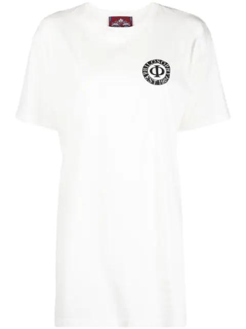 logo-print short-sleeve T-shirt by PHILOSOPHY DI LORENZO SERAFINI