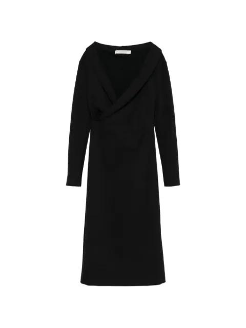 off-shoulder midi dress by PHILOSOPHY DI LORENZO SERAFINI