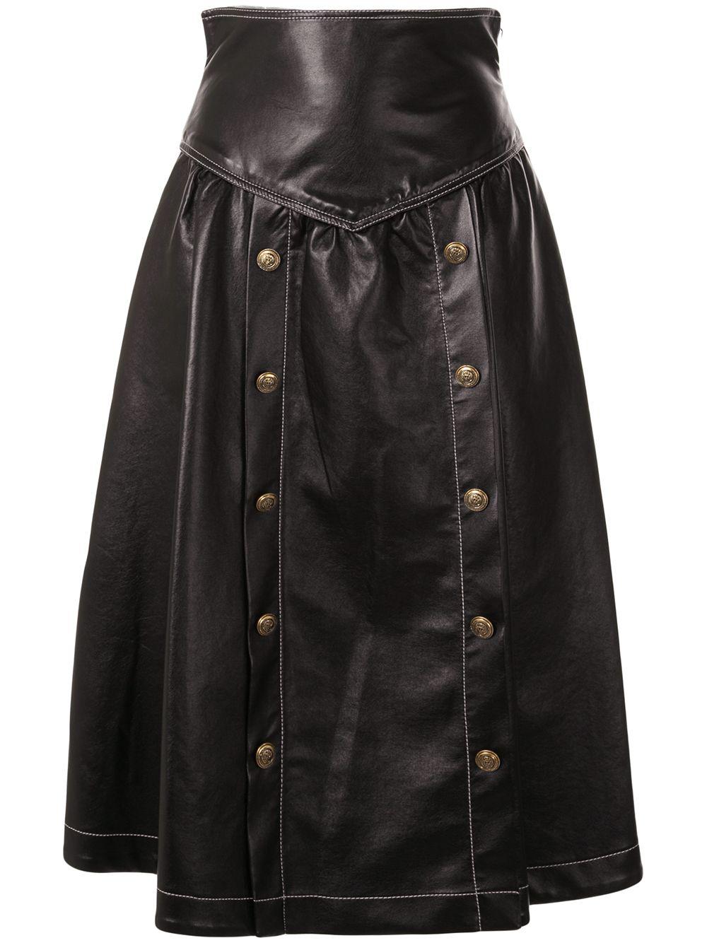panelled flared skirt by PHILOSOPHY DI LORENZO SERAFINI