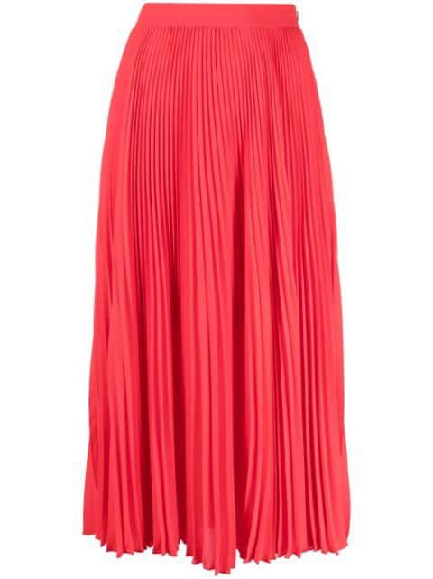 plissé midi skirt by PHILOSOPHY DI LORENZO SERAFINI