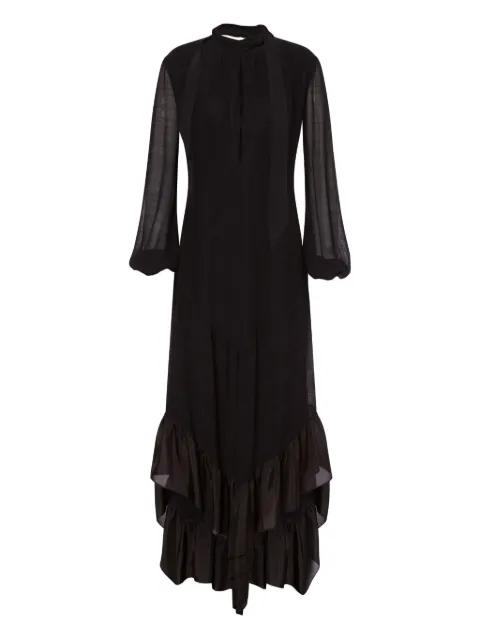 ruffle-detail maxi dress by PHILOSOPHY DI LORENZO SERAFINI