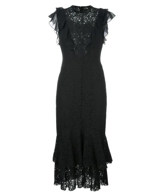 ruffle lace dress by PHILOSOPHY DI LORENZO SERAFINI