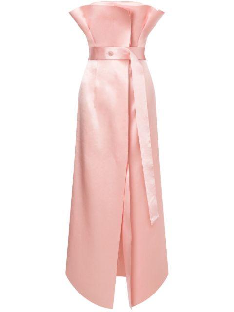 satin gown dress by PHILOSOPHY DI LORENZO SERAFINI