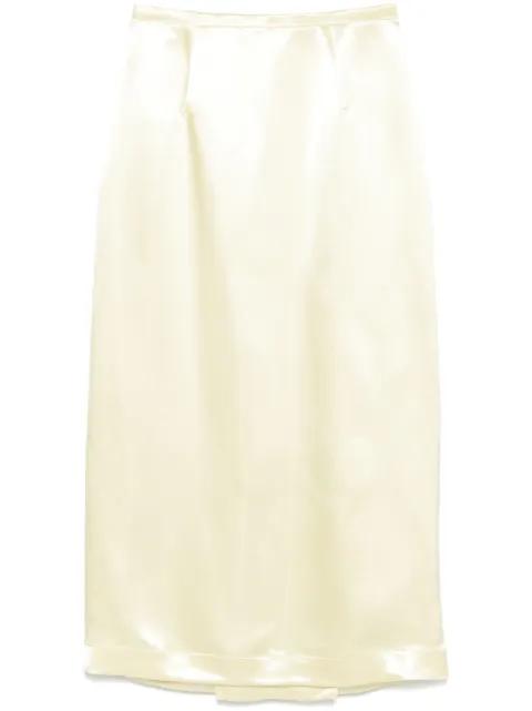 satined midi skirt by PHILOSOPHY DI LORENZO SERAFINI