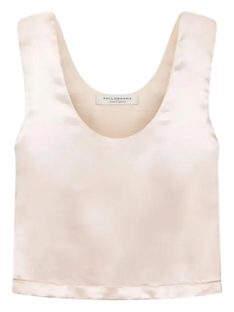 scoop neck top by PHILOSOPHY DI LORENZO SERAFINI