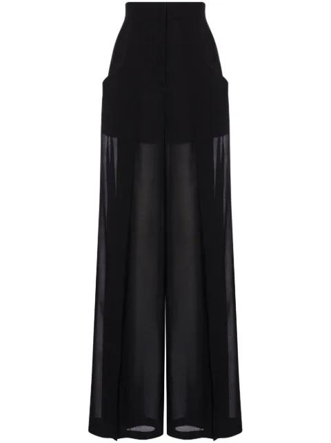 semi-sheer trousers by PHILOSOPHY DI LORENZO SERAFINI