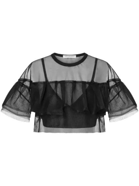 sheer blouse by PHILOSOPHY DI LORENZO SERAFINI