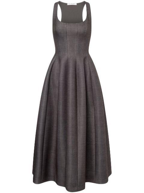 square-neck full-skirt dress by PHILOSOPHY DI LORENZO SERAFINI
