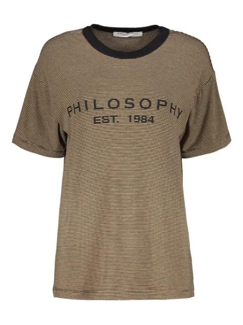 striped T-shirt by PHILOSOPHY DI LORENZO SERAFINI