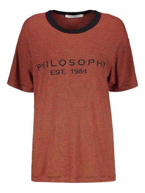 striped T-shirt by PHILOSOPHY DI LORENZO SERAFINI