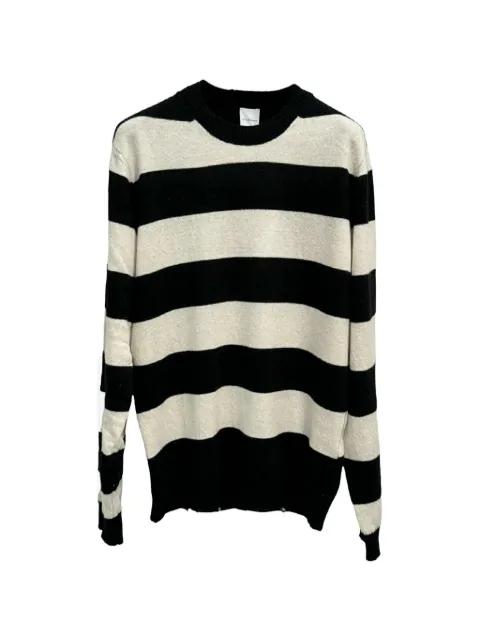striped crew neck sweater by PHILOSOPHY DI LORENZO SERAFINI