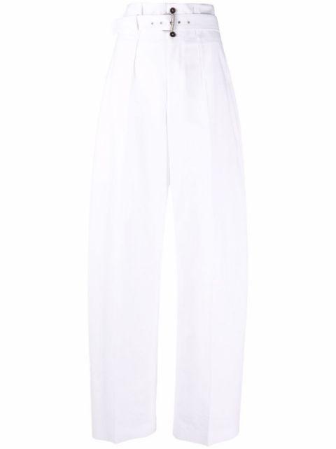 wide-leg high-waisted trousers by PHILOSOPHY DI LORENZO SERAFINI