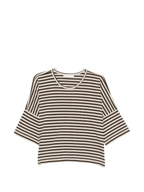 striped short-sleeved T-shirt by PHISIQUE DU ROLE
