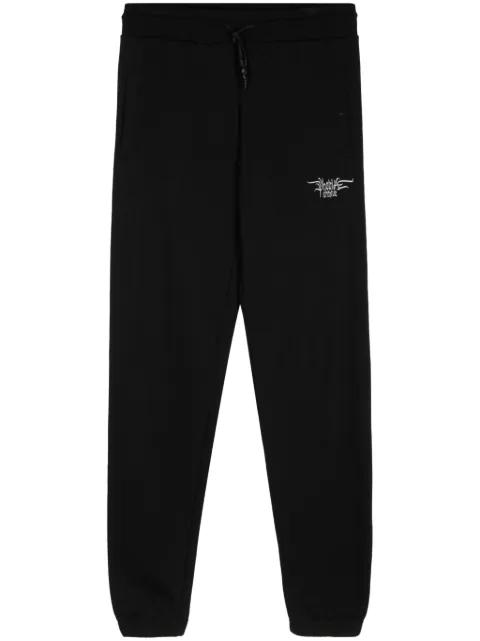 tapered-leg cotton track pants by PHOBIA