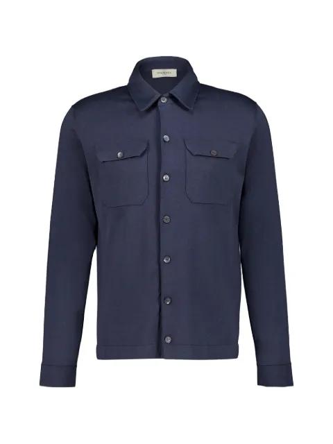 1733 button-up long-sleeve shirt by PIACENZA CASHMERE