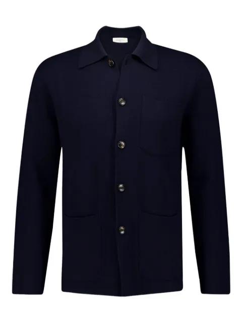 button-up wool jacket by PIACENZA CASHMERE