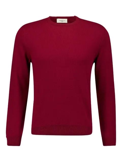 crew-neck cashmere sweater by PIACENZA CASHMERE