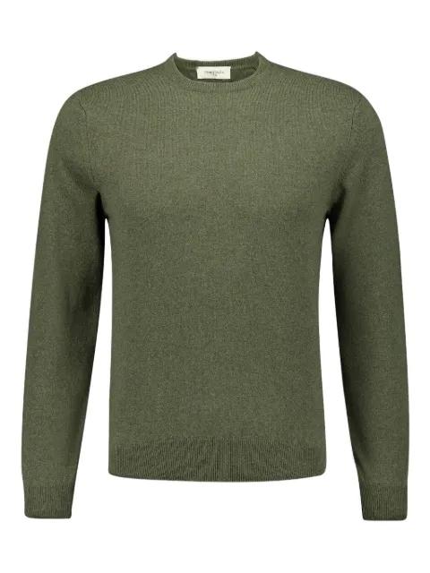 crew-neck cashmere sweater by PIACENZA CASHMERE