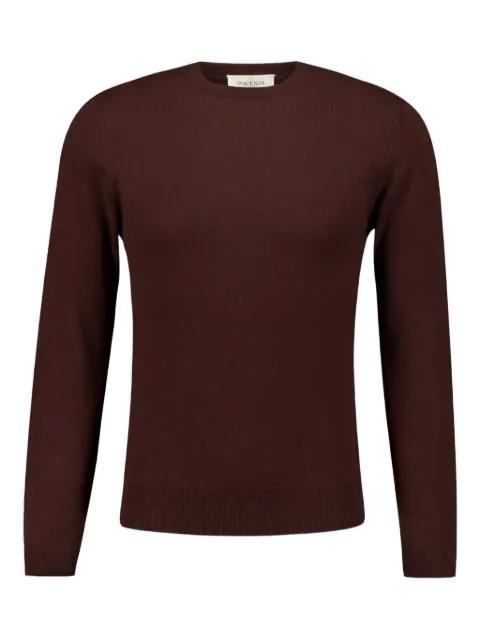 crew-neck cashmere sweater by PIACENZA CASHMERE