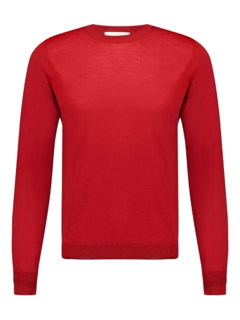 crew-neck wool sweater by PIACENZA CASHMERE