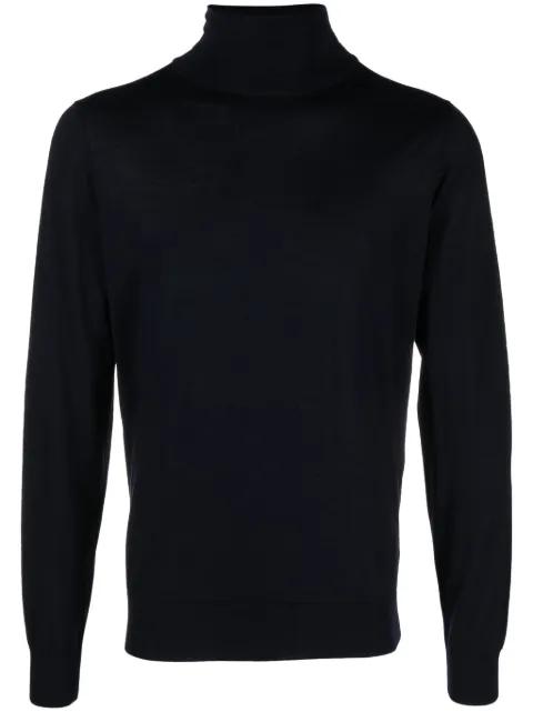 fine-knit wool jumper by PIACENZA CASHMERE