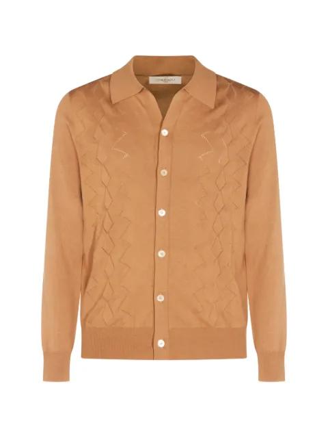 patterned button shirt by PIACENZA CASHMERE