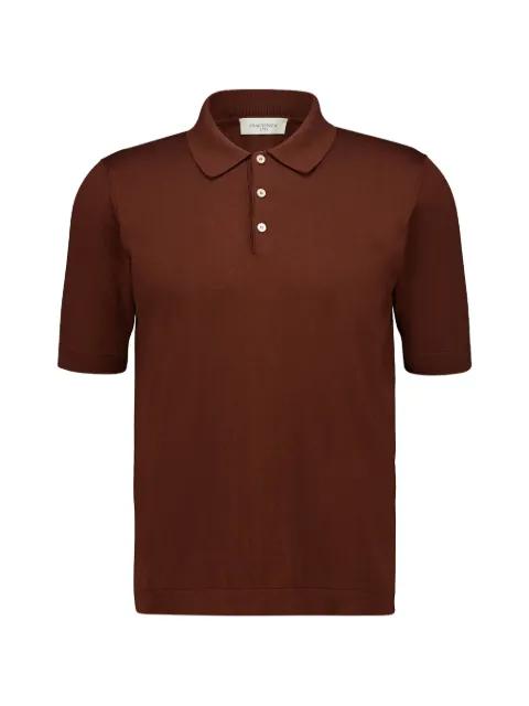 short-sleeved polo shirt by PIACENZA CASHMERE