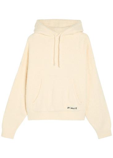 Shaggy textured cotton-blend sweatshirt by PICANTE