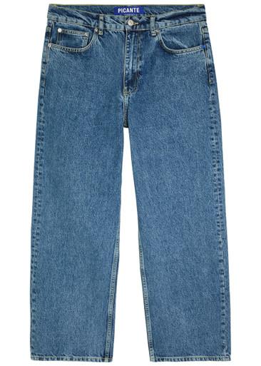V308 relaxed straight-leg jeans by PICANTE