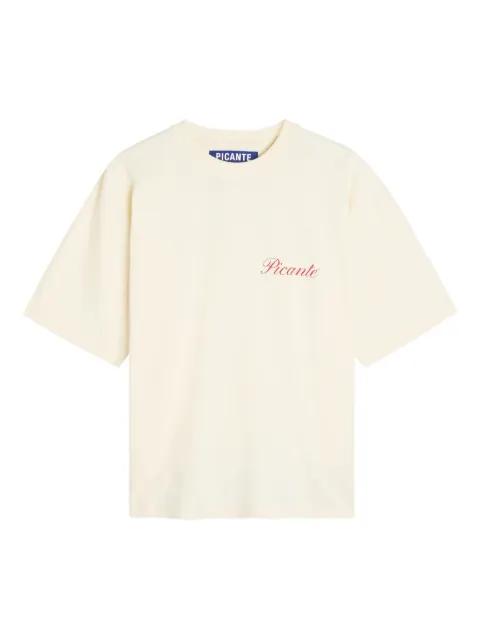 embroidered T-shirt by PICANTE