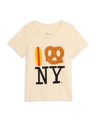 Unisex Hot Dog Pretzel NY Tee - Toddler by PICCOLINY