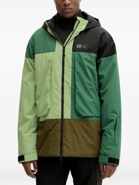 hoodied colour-block jacket by PICTURE