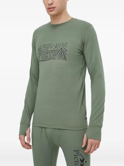 logo-print base layer by PICTURE