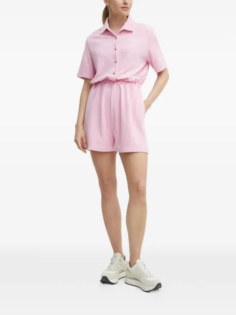 short-sleeved buttoned playsuit by PICTURE