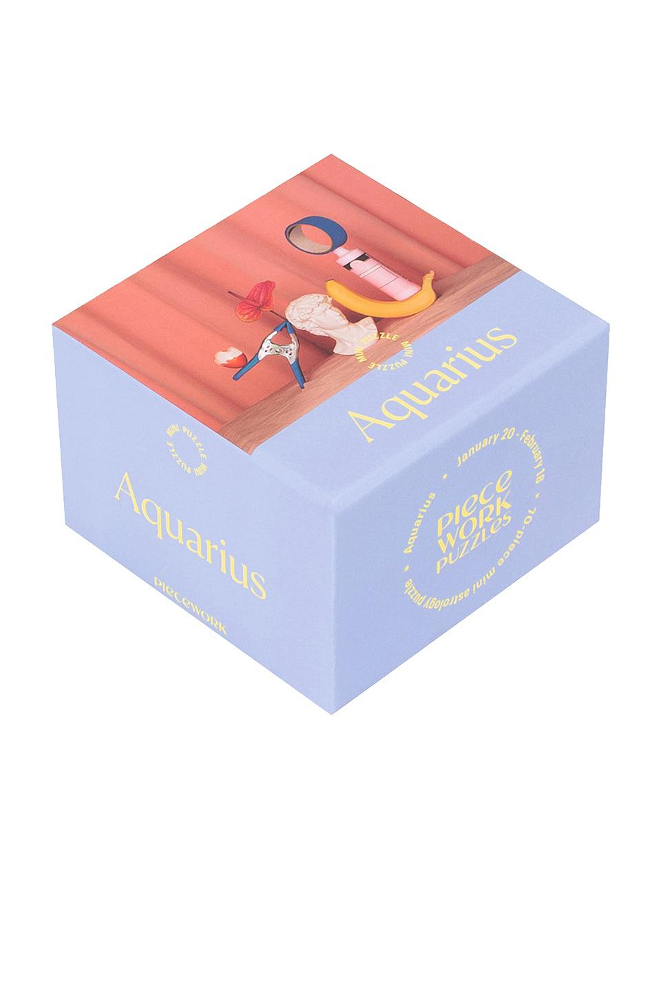 Piecework Aquarius Mini Puzzle in Pink by PIECEWORK