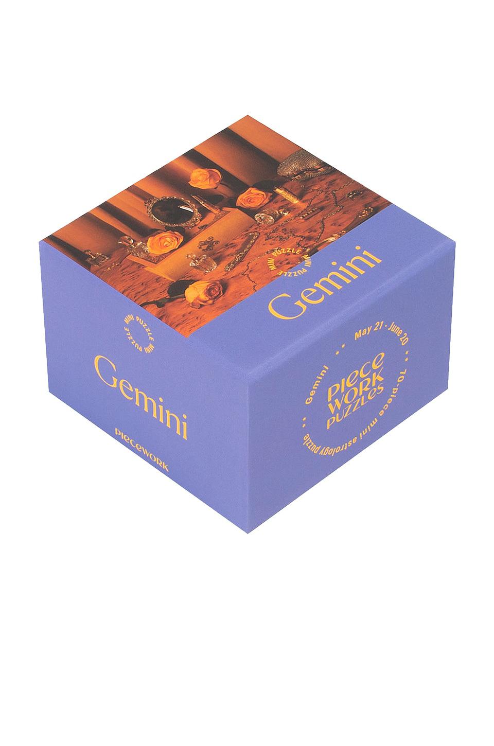 Piecework Gemini Mini Puzzle in Burnt Orange by PIECEWORK