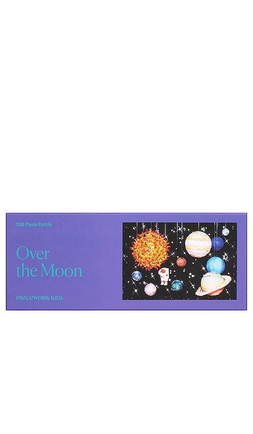 Piecework Over The Moon Kid's Puzzle in Blue by PIECEWORK